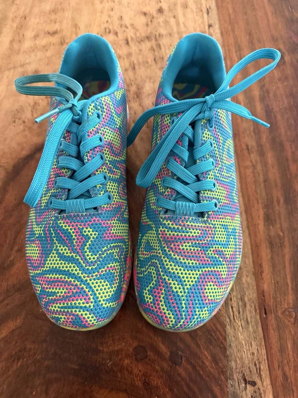 NOBULL SuperFabric Trainer High Lightweight High Top Multicolor Blue Wild Swirl